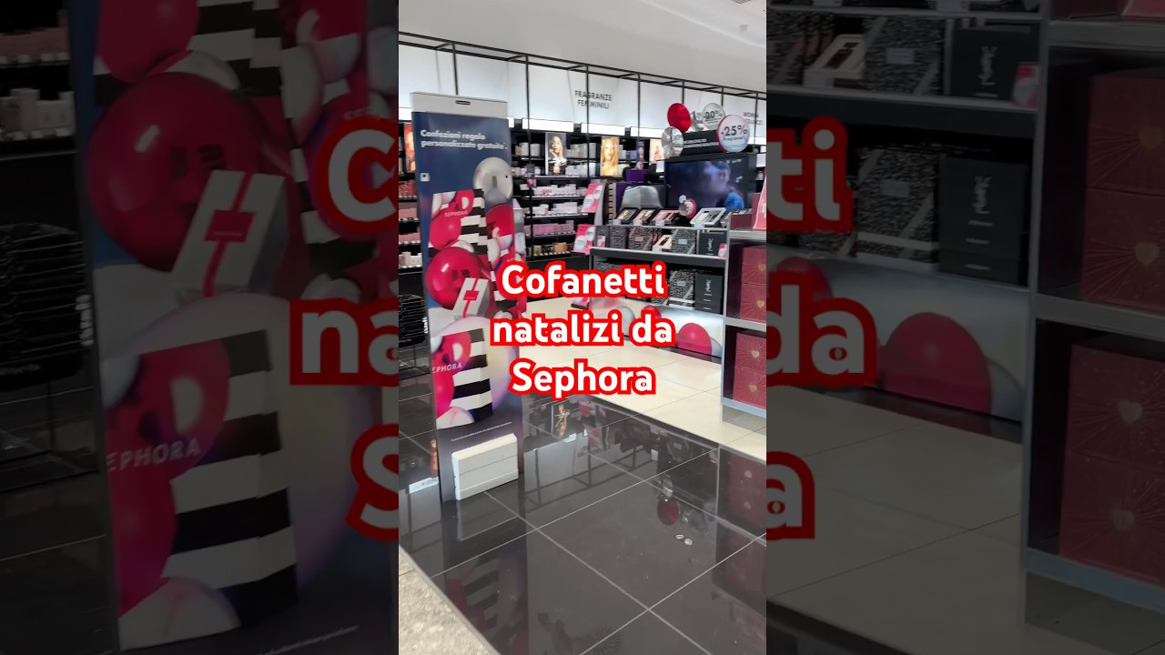 Cofanetti natalizi da ​⁠@Sephora #makeup #sephora #christmas