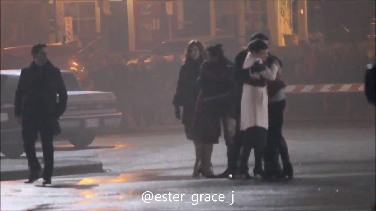 OUAT cast on set filming 6x21-22 