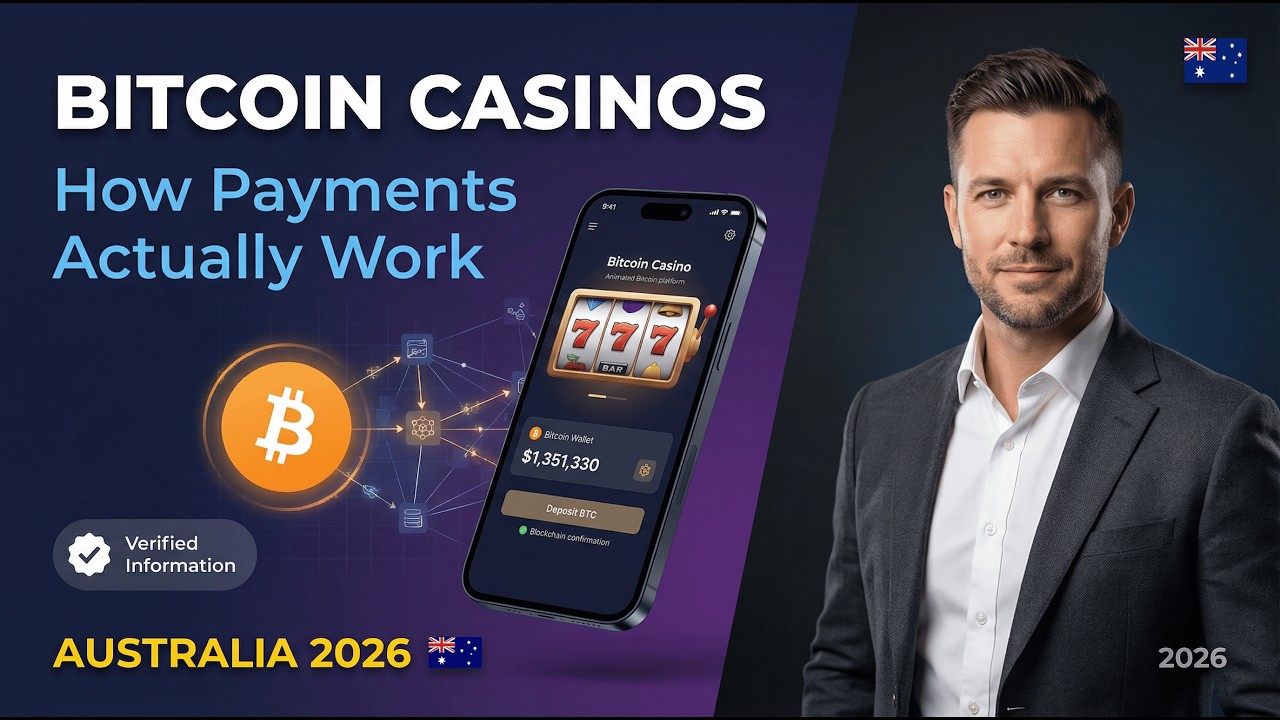 🎰 Bitcoin Casinos Australia: How Blockchain Payments Actually Work | 2026 🇦🇺