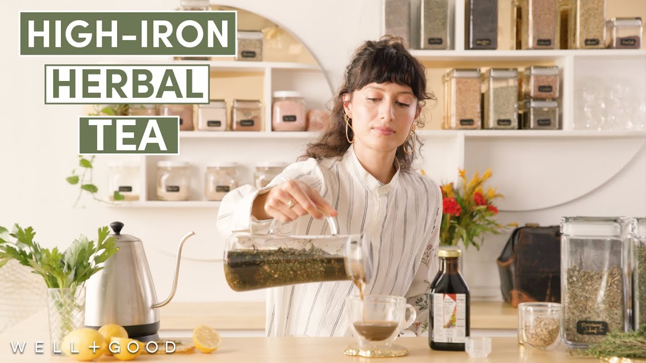 High-Iron Herbal Tea Recipe | Plant-Based | Well+Good