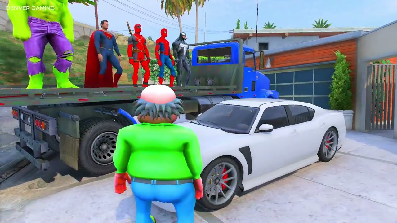 Franklin Become Police And Play Hide and seek With Shinchan & Avengers | Police Hide & Seek In GTA 5