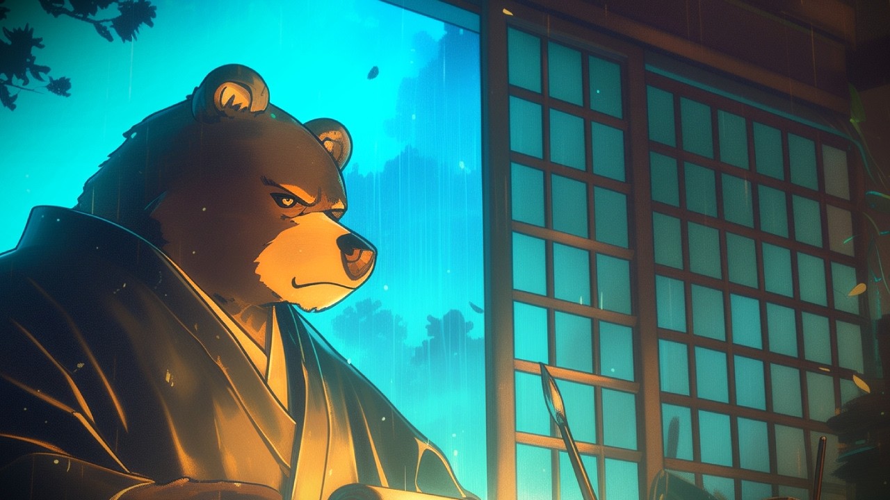 intense samurai lofi for coding & focus ⛈️ stormy ambience for deep work [Flow State]