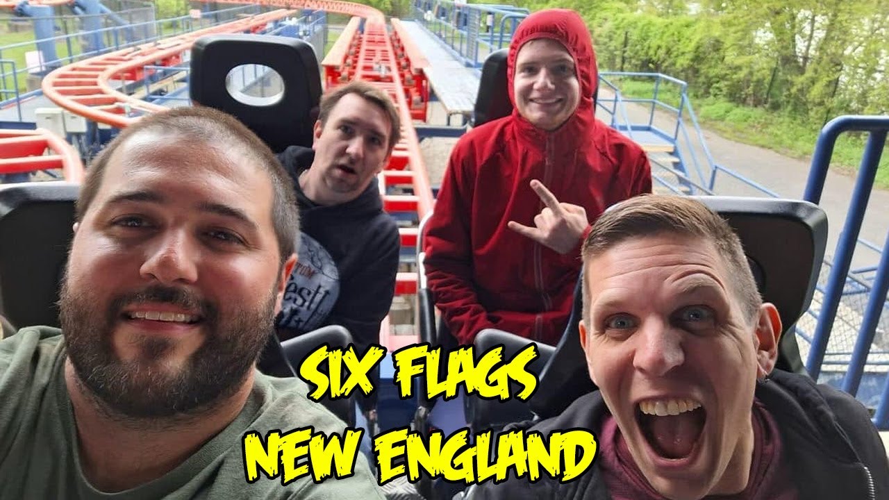 TRAINS at Six Flags New England - 2 Parks 1 Day (2024)