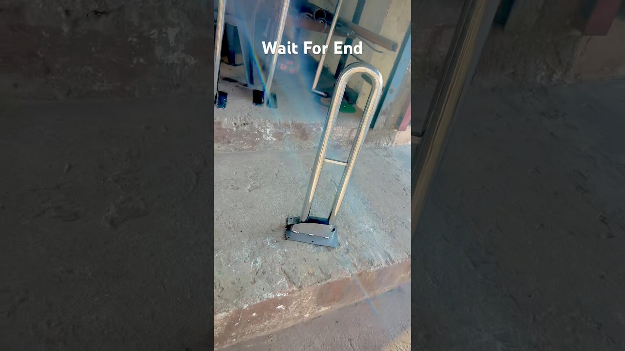Handicap Handles ￼for bathroom #shorts #youtubeshorts #welding ￼