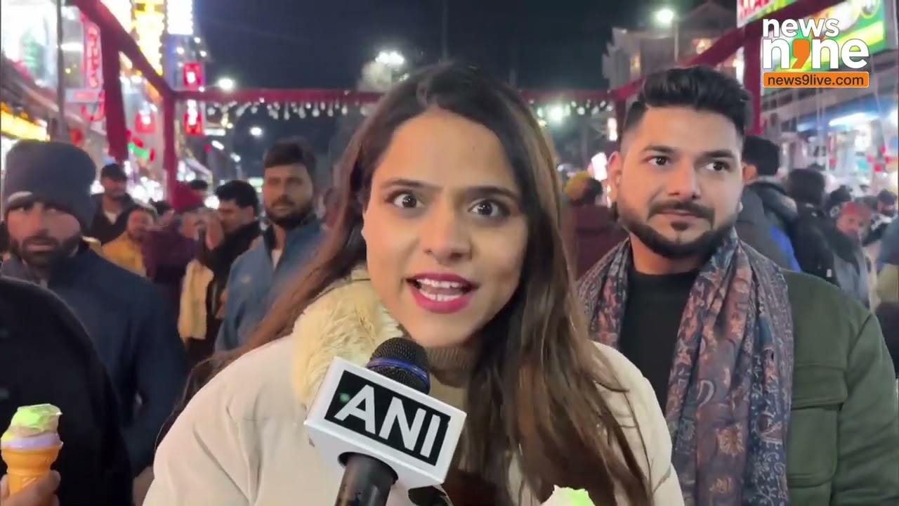 Tourists Flock To Manali's Mall Road For New Year Celebrations | Himachal Pradesh | News9