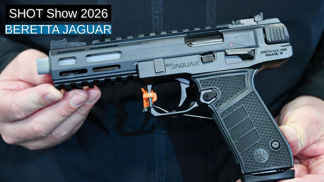 SHOT Show 2026: Beretta Jaguar calibro .22 Long Rifle