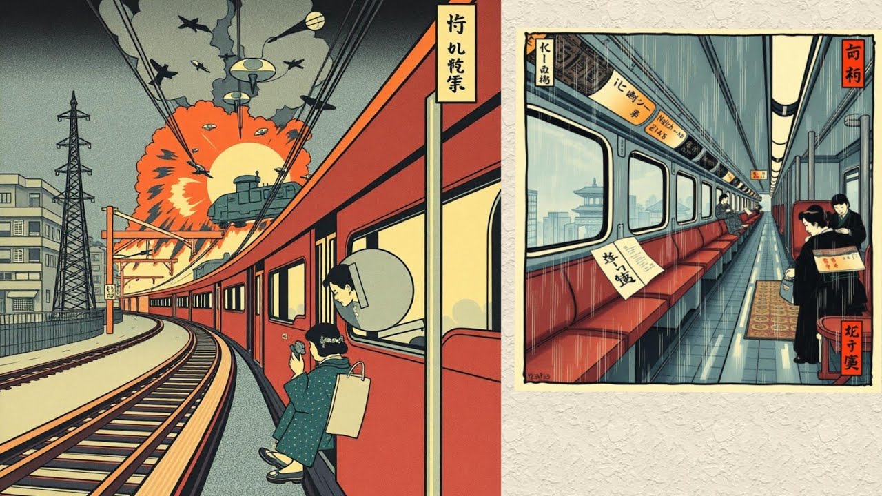 雨がふっていてお前の木琴がきけない　おはようございます　通勤電車で行く！　八高線2026年3月10日　東京大空襲(1945)