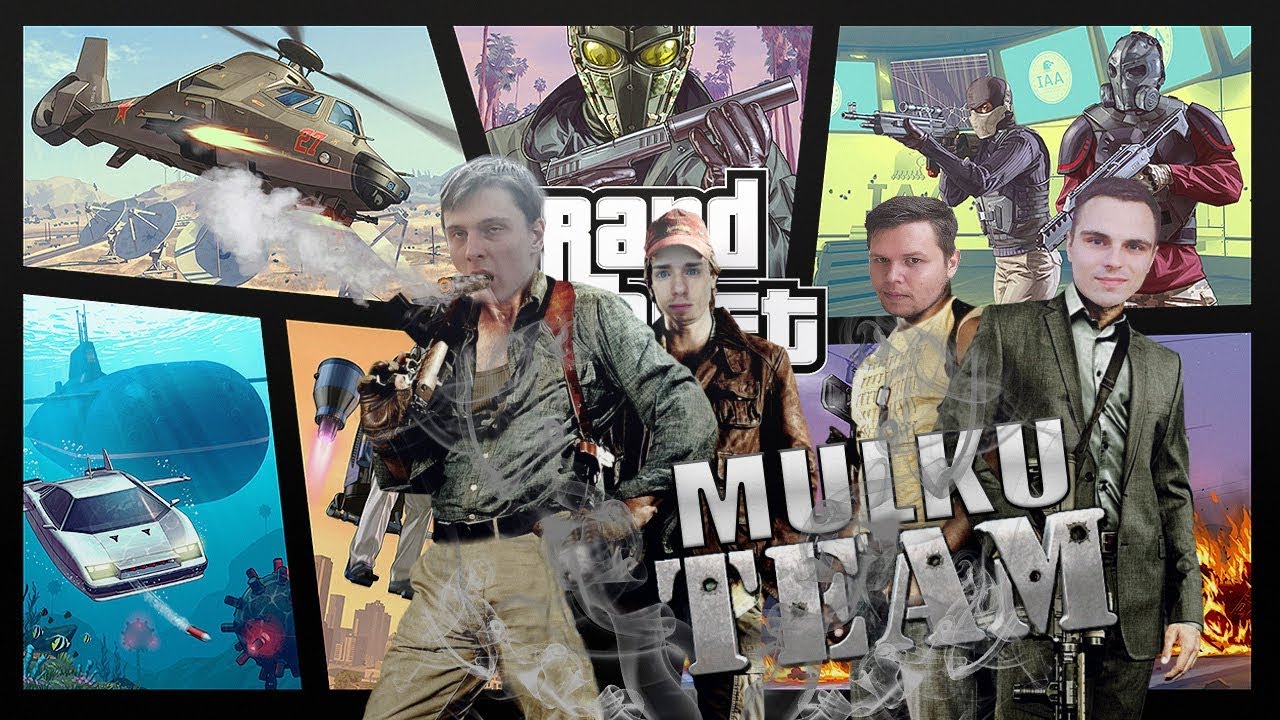 GTA 5 Heists - MUĻĶU KOMANDA #1