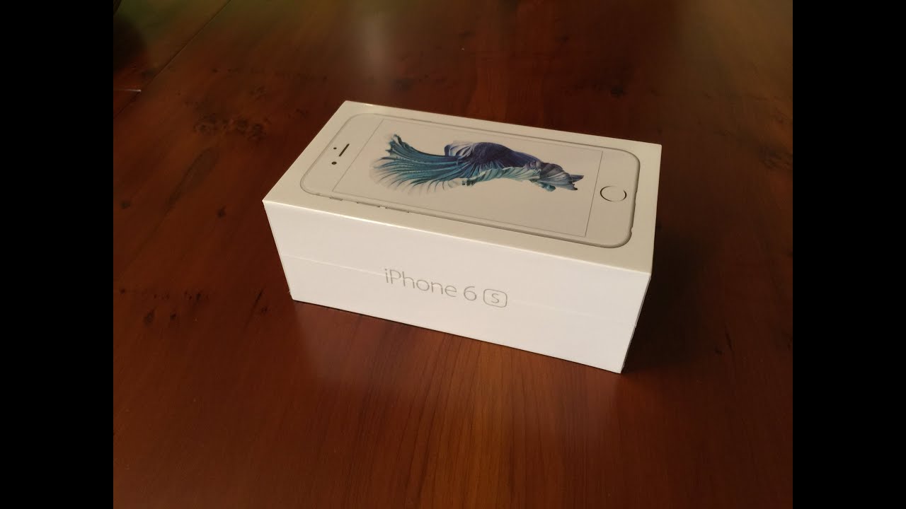 Unboxing: iPhone 6s (Silver)