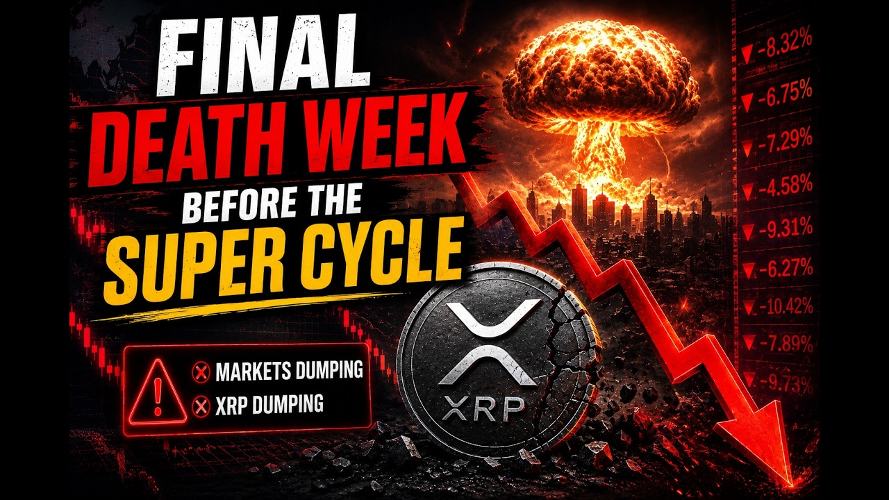 XRP НА КРИТИЧЕСКОМ УРОВНЕ! ЭТО БУДЕТ ПОСЛЕДНЯЯ &laquo;СВЕЧА СМЕРТИ&raquo; ПЕРЕД СУПЕРЦИКЛОМ! *ЭКСТРЕННЫЙ СТРИМ*
