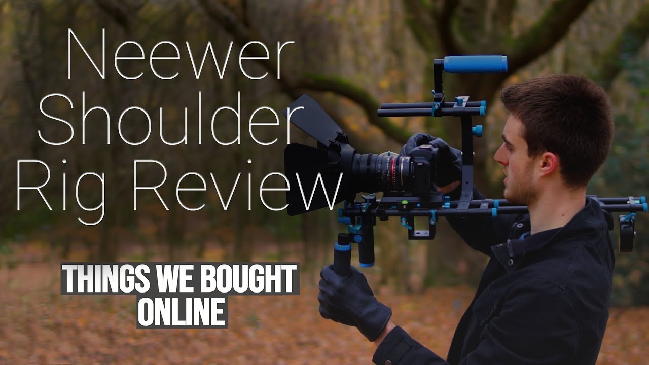 Is the Neewer Shoulder Rig Worth It?? (Things We Bought Online)