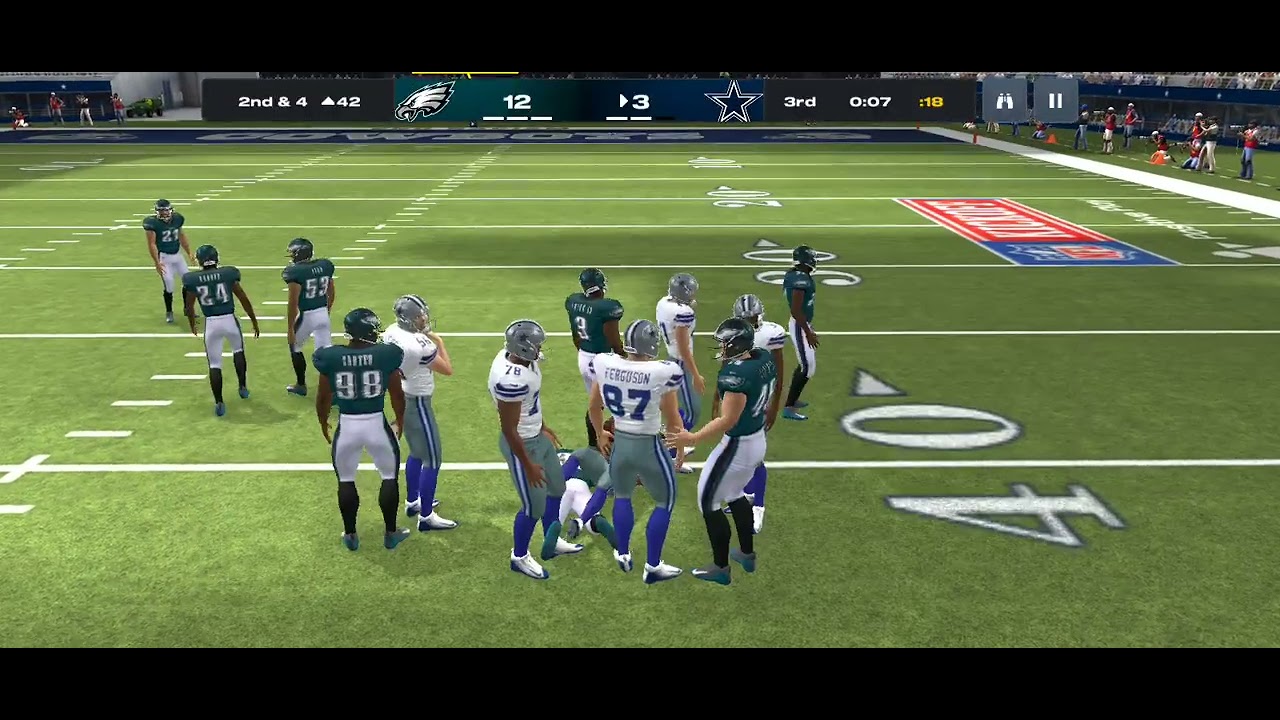 Madden 26 mobile gameplay 