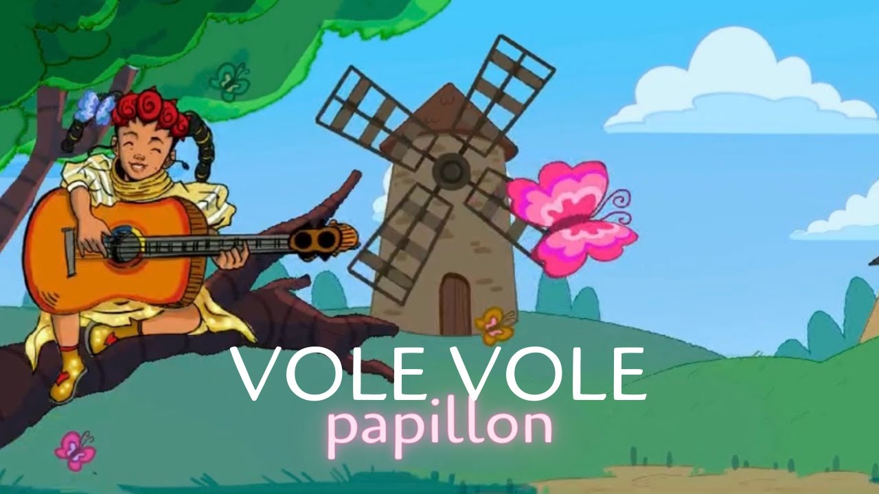 Vole, vole, vole, papillon - Comptine pour enfants - Baby Remix