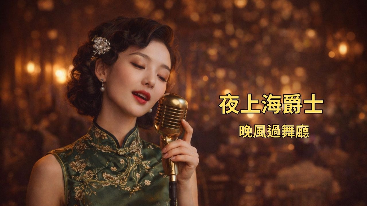 夜上海爵士｜晚風過舞廳 Vintage Chinese Jazz 1940s Shanghai Ballroom