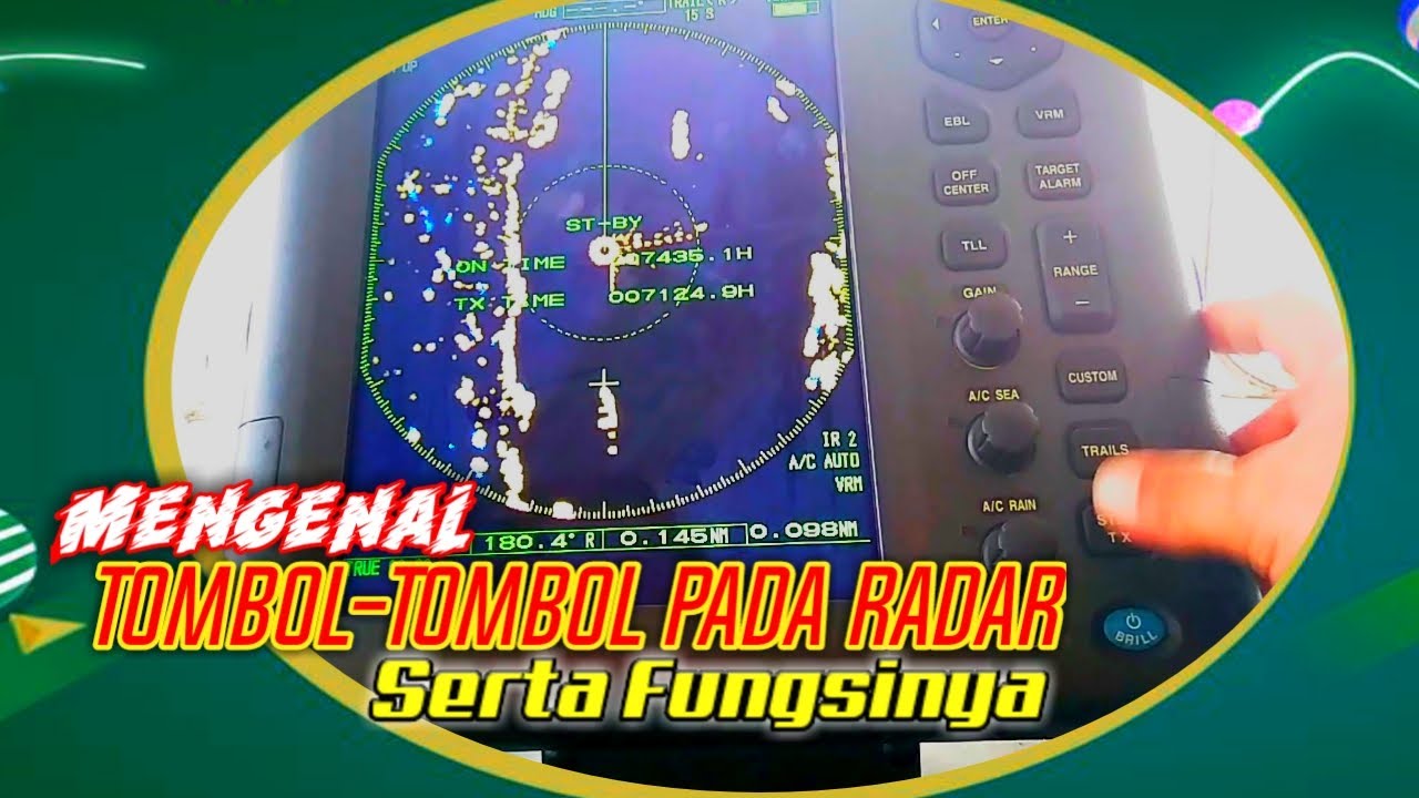 Fungsi Tombol tombol Radar furuno | kerja kapal
