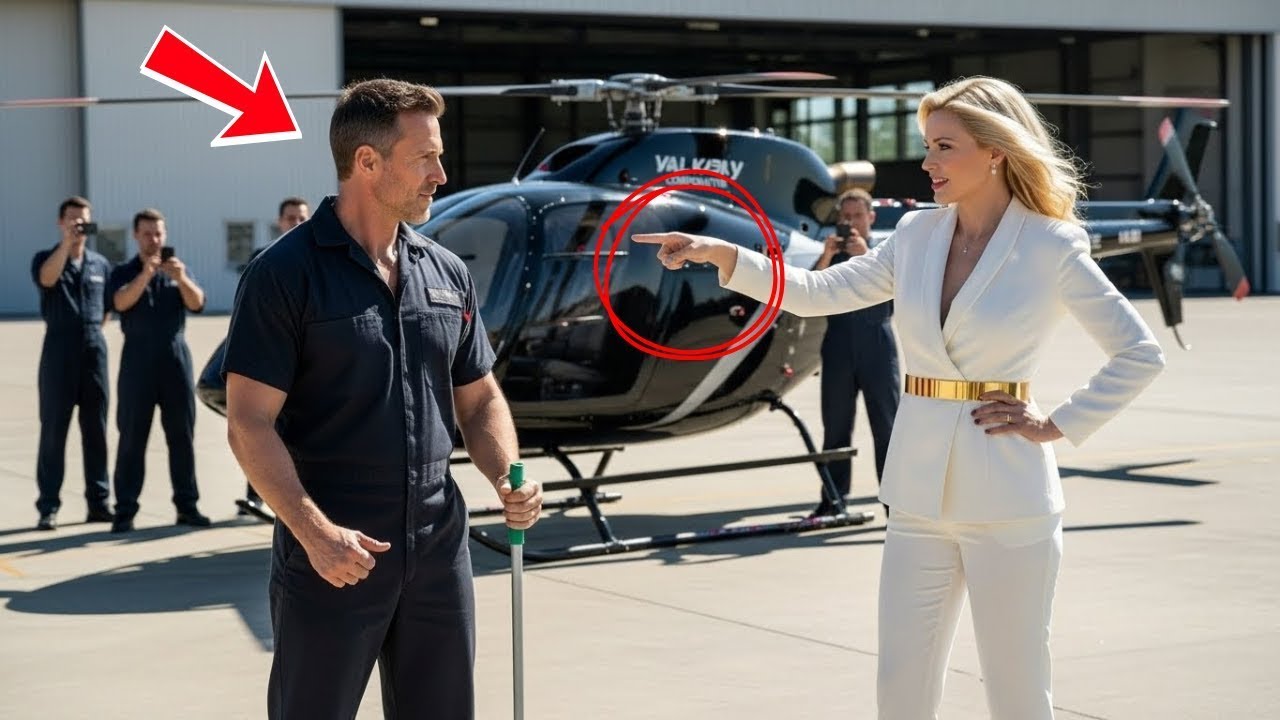“Fly This Helicopter and I’ll Marry You,” CEO Mocked — The Single Dad Janitor Left Her Speechless