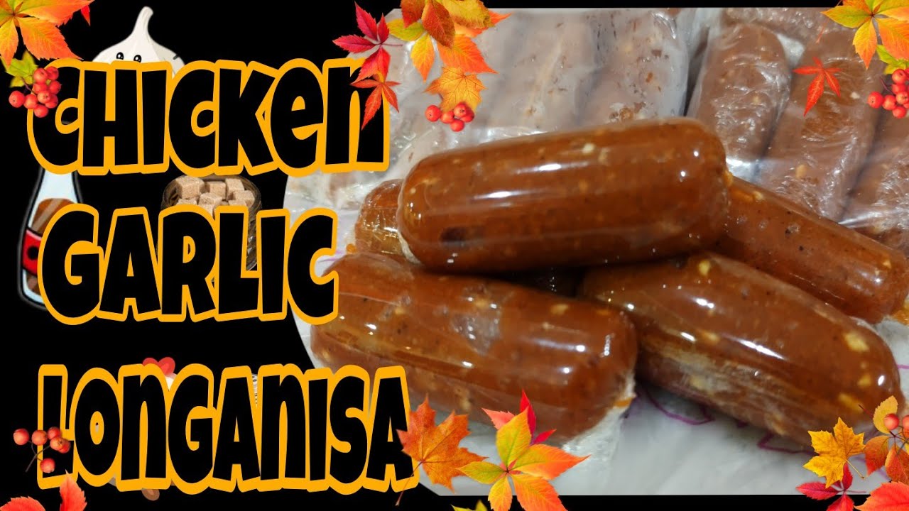 Chicken Garlic Longganisa Recipe||Chicken Longganisa @Celeste_Foody