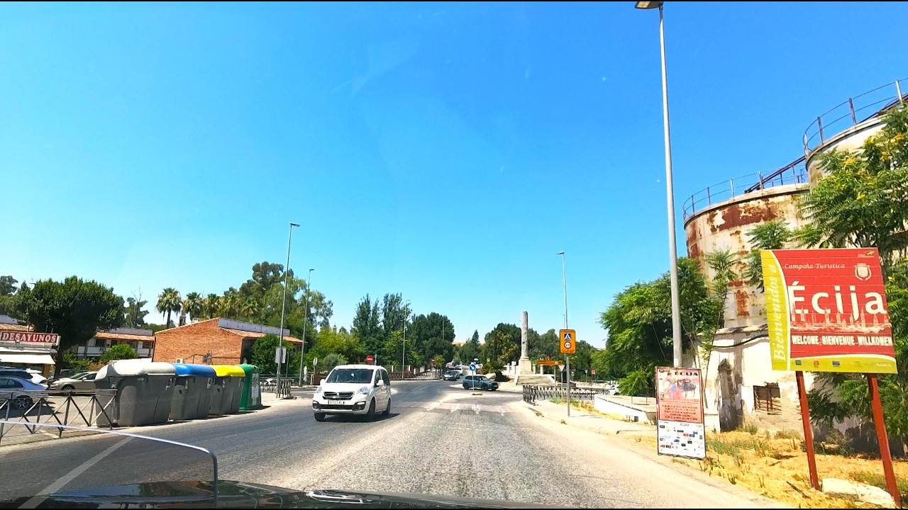 안달루시아의 프라이팬 **에시하(Écija)**, Driving Córdoba to Écija