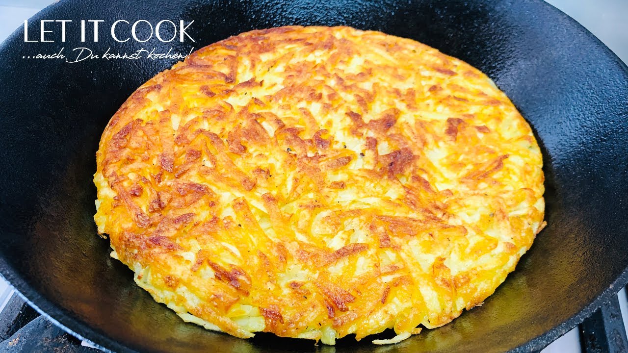 Kartoffelrösti / schnell gemacht knusprig und lecker!