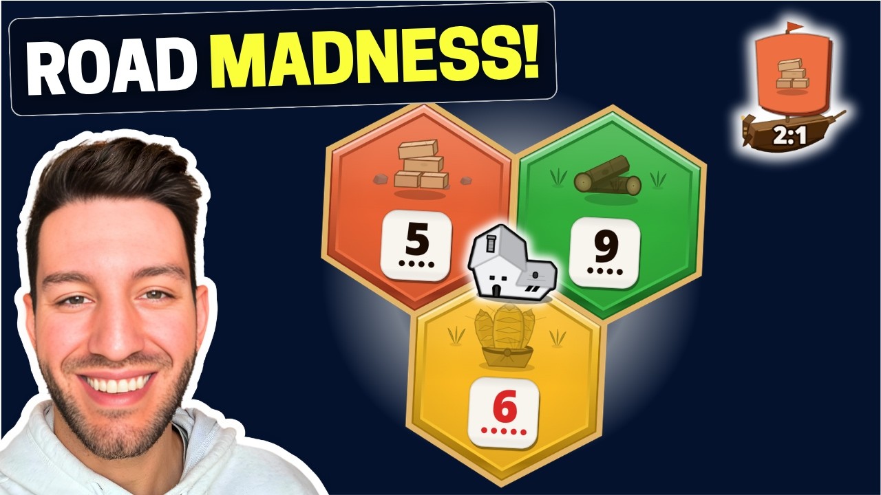 Catan: DON'T DO THIS WITH FIRST PICK - Ranked Catan Placement MISTAKE
