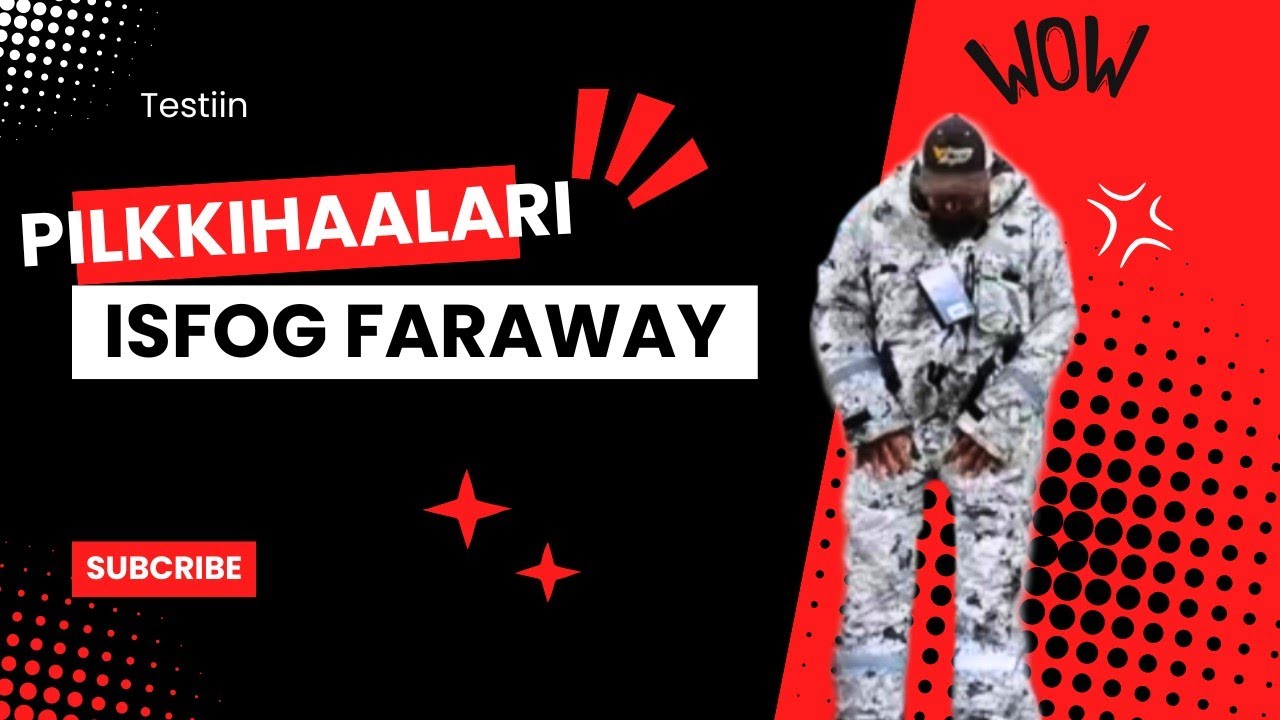 PILKKIHAALARIT TESTIIN | ISFOG FARAWAY | HAPPYANGLER