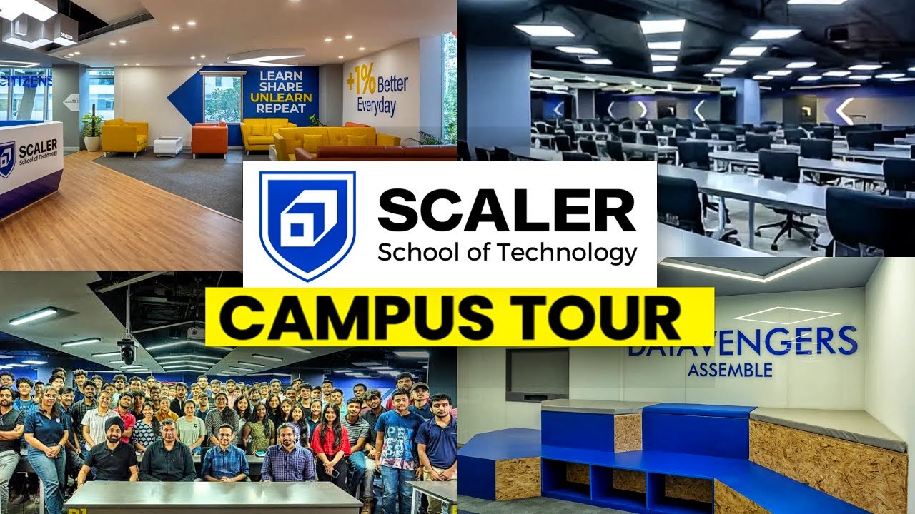 Campus Walk-Through | Scaler School Of Technology Campus Tour, Bengaluru | Campus Tour Vlog