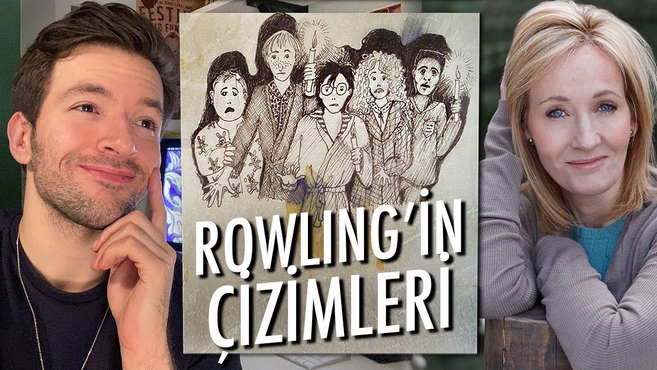 Rowling'in HARRY POTTER Çizimleri 😁⚡