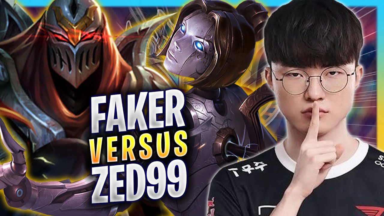 FAKER vs ZED99! - T1 Faker Plays Orianna MID vs Zed! | Season 2023