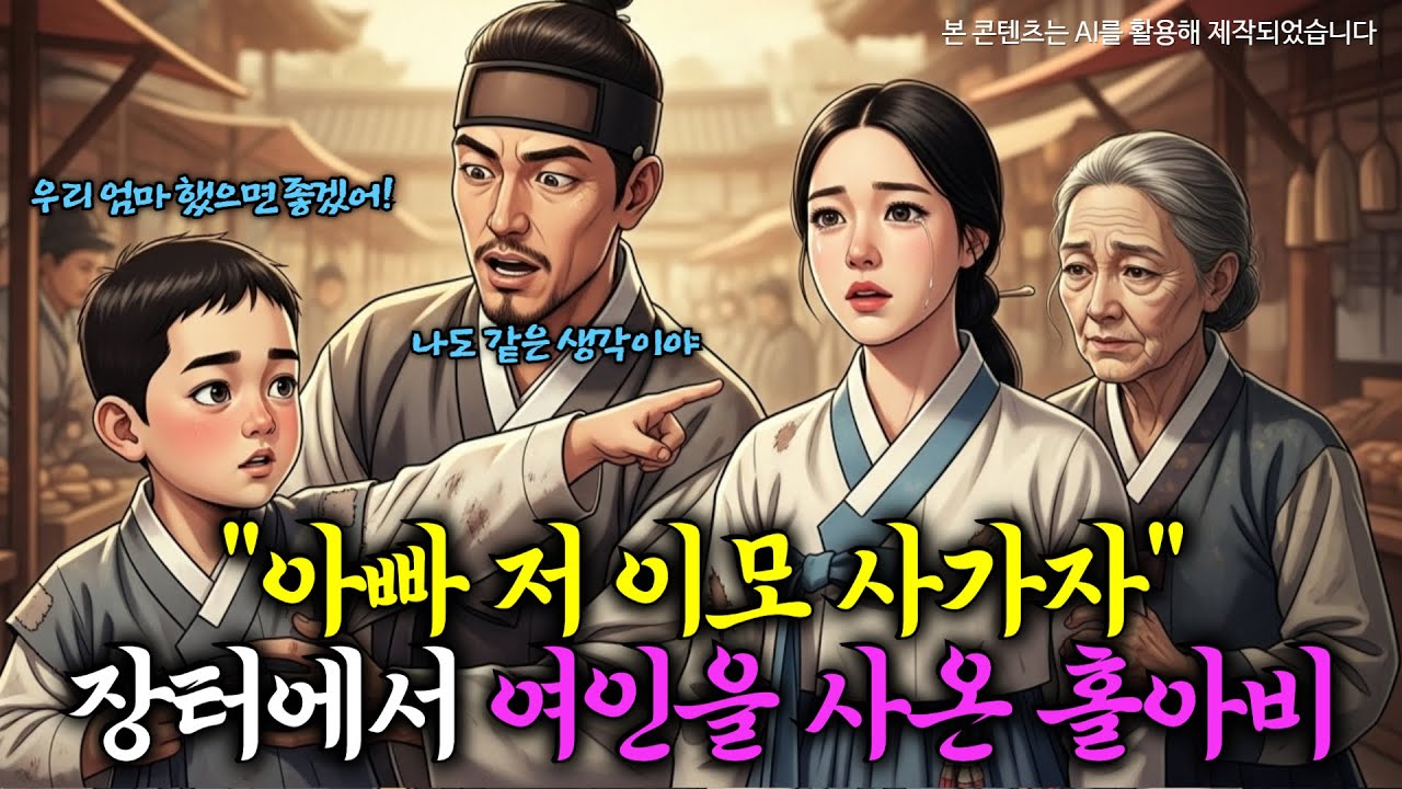 아빠 저 이모 사자, 5살 아들이 고른 '여인'의 정체 | 전설 | 야담 | 설화 | 옛날이야기 | 민담