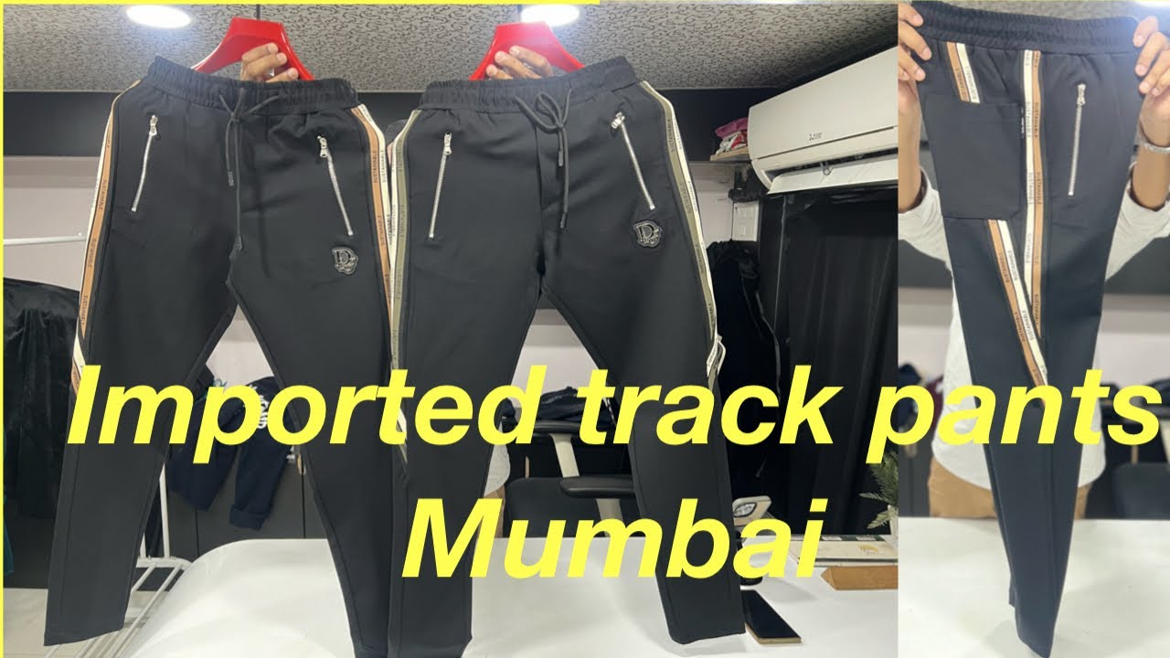 Imported track pants / turkey tracks
