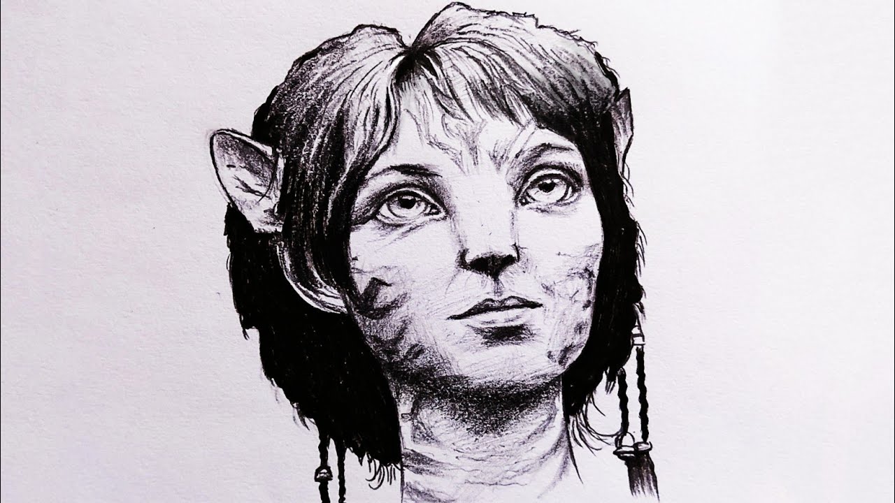 Avatar Drawing Beautiful 