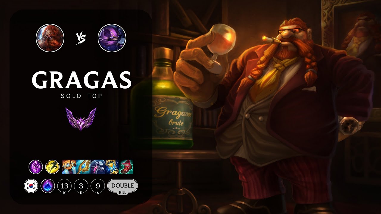 Gragas Top vs Kennen - KR Master Patch 14.2