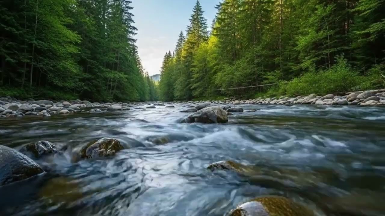 Calm Waters in the Forest
