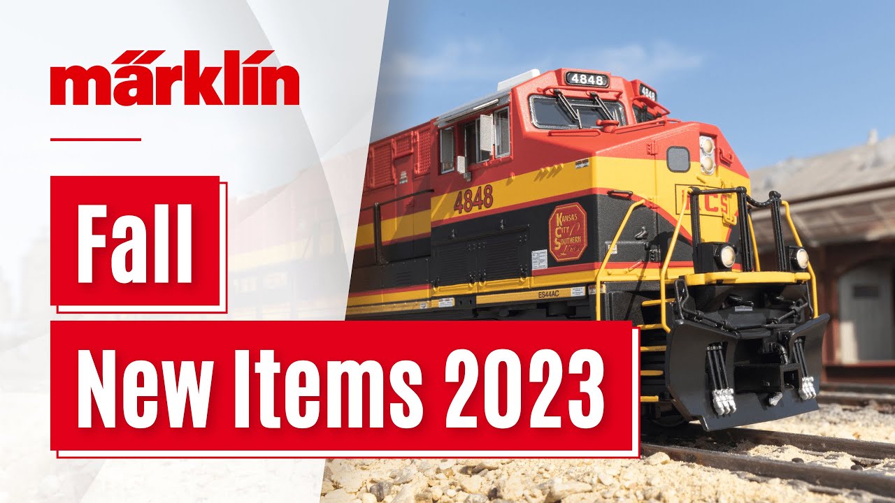 Märklin Fall New Items 2023 / Model Railroad News by Märklin, Trix, Minitrix and LGB
