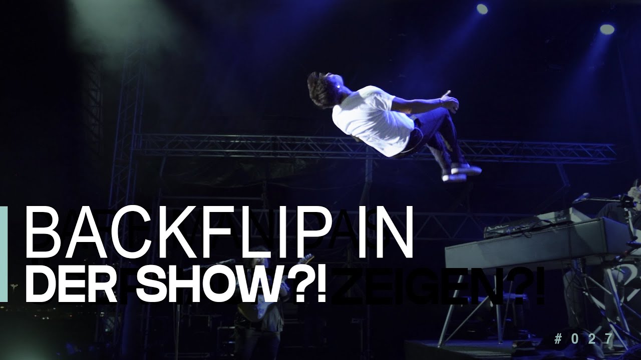 BACKFLIP in der SHOW?! [Wincent Weiss VLOG #027]