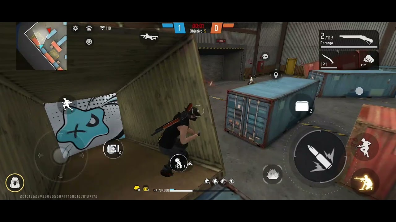 Solo usado cosa negras en frefire 