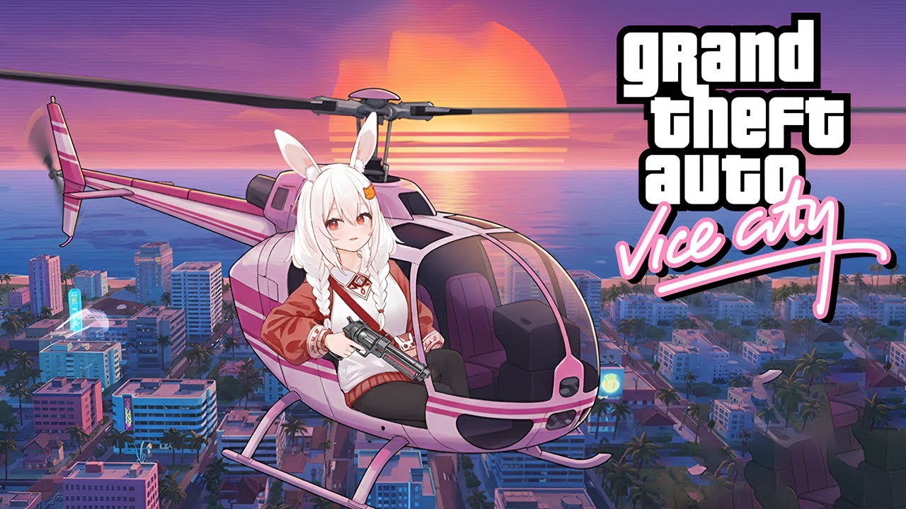 GTA Vice City Definitive Edition Gameplay LIVE | EN VTuber #gta #gtavicecity #vtuber #gaming