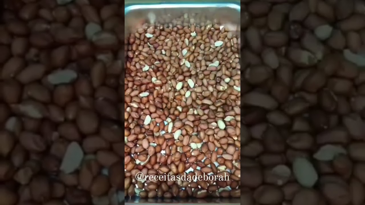 Como torrar e tirar a pele do amendoim | Receita r&aacute;pida | Receitas da Deborah
