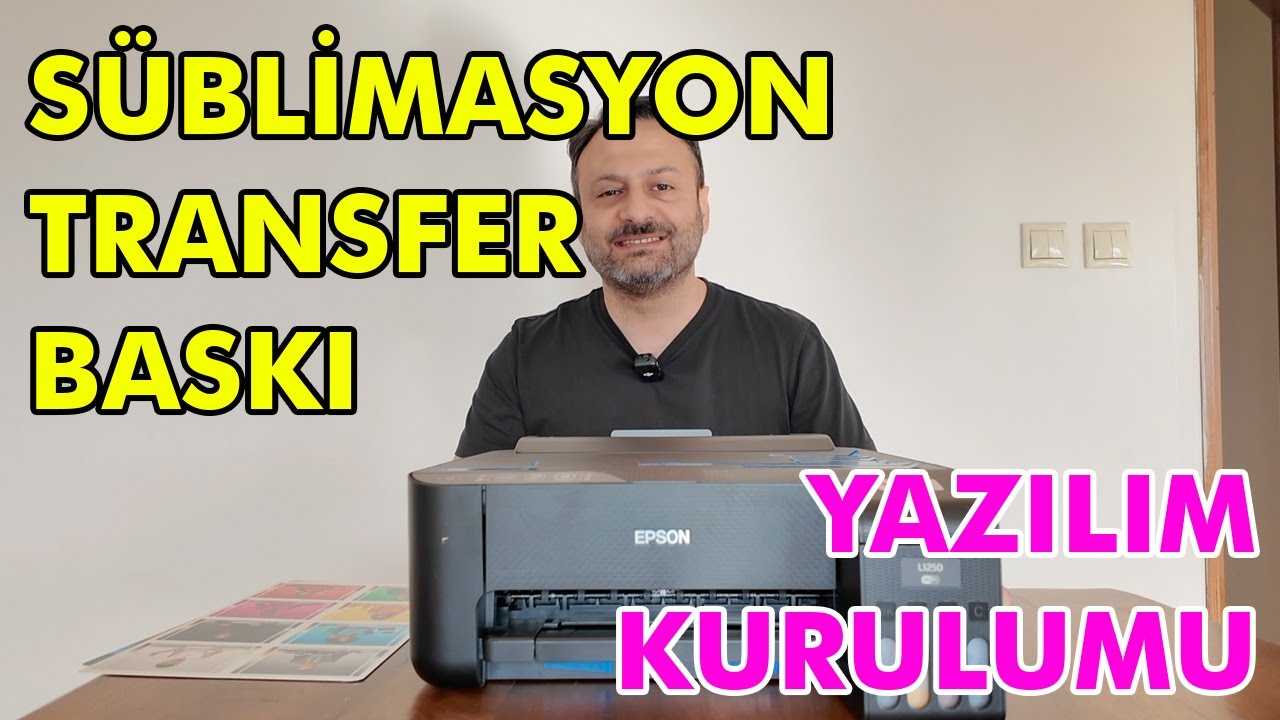 Epson Yazıcı Süblimasyon Yazılımı Kurulumu