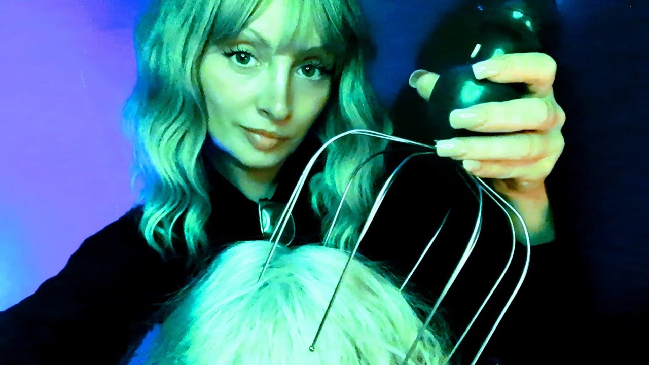 ASMR  Spa Clinic Role Play: Scalp Massage, Wind Blowing, Hand Sounds & More! 😴 #Relaxation #asmr