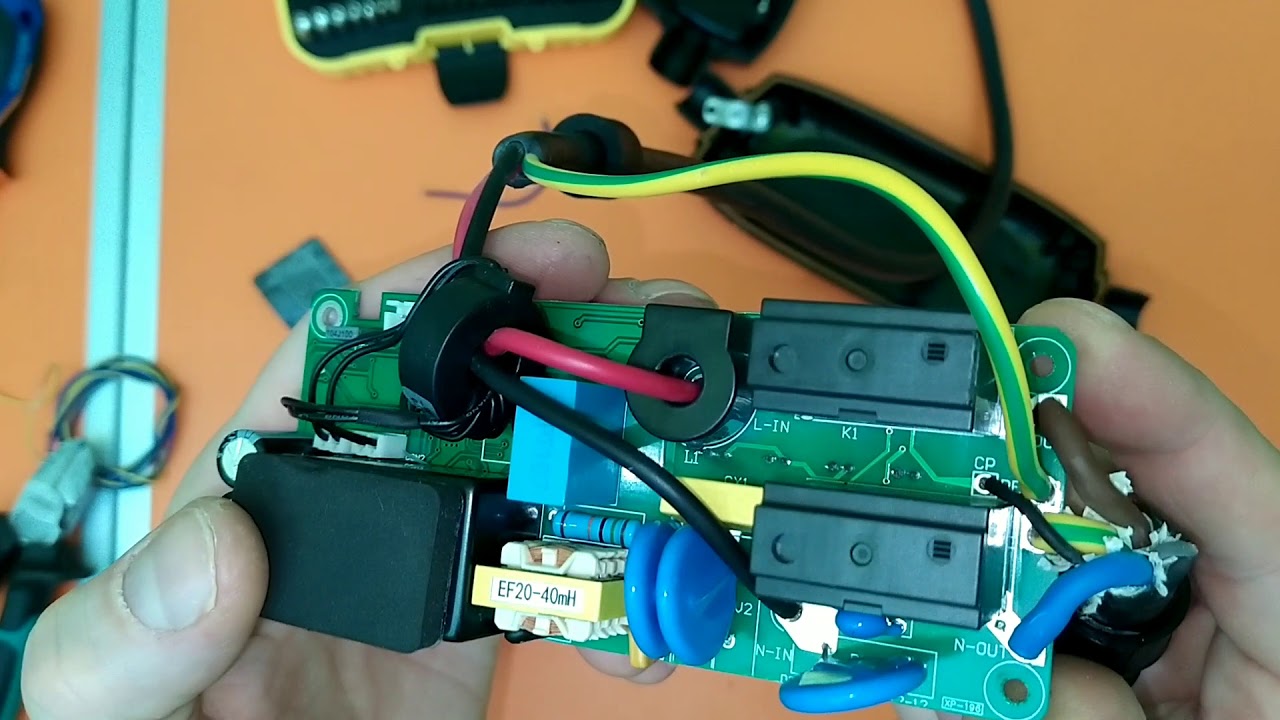 Разбираем Duosida,🔋🔌  смотрим разъем🔌 J1772 изнутри🔌