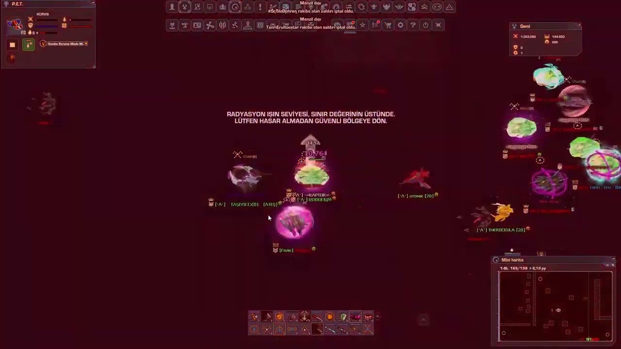 Darkorbit TR2-3 Kalabalıkta Artistlik Yapanın Tenhada Affı Olmaz