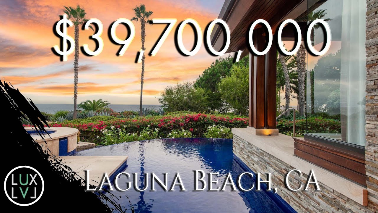 This $40 Million Balinese-Style Oceanfront Home in Laguna Beach Comes With Two Wine Cellars!