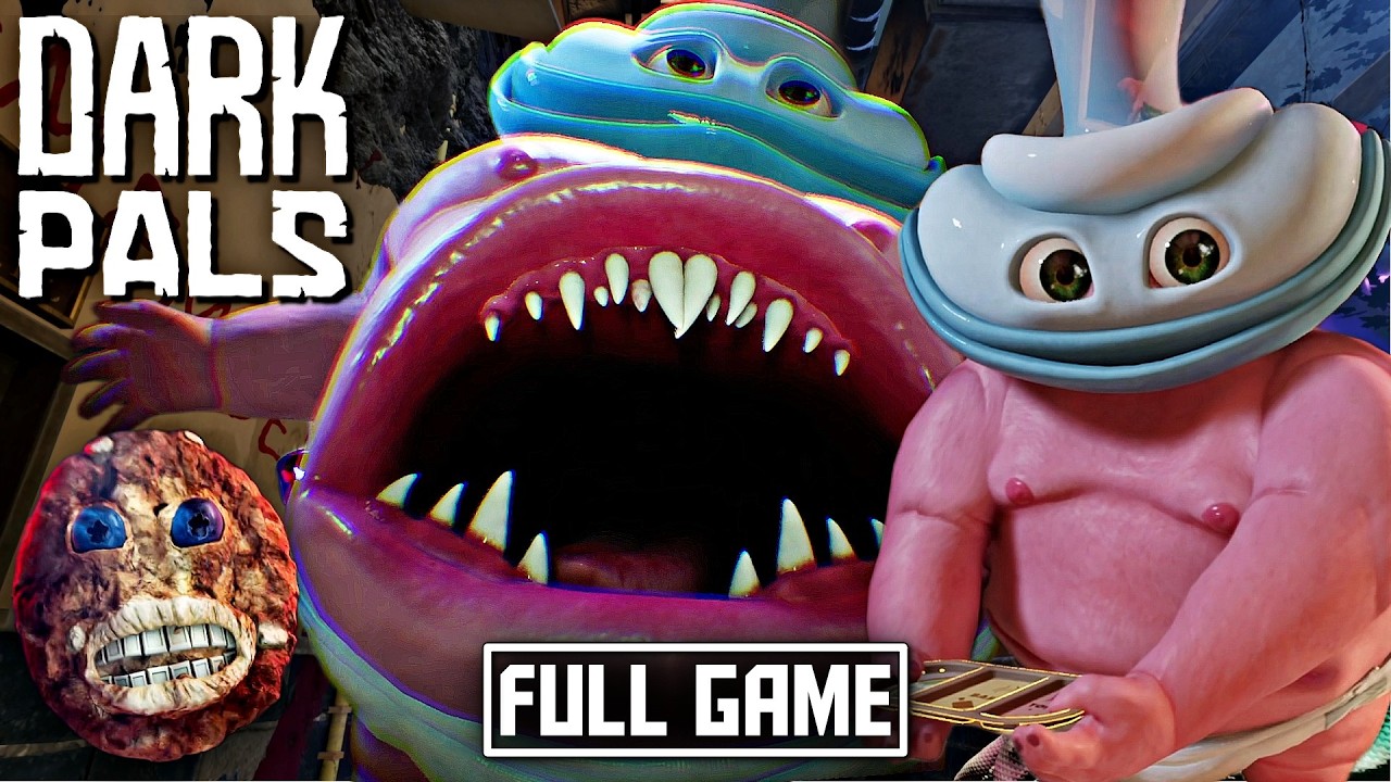 Dark Pals: The 1st Floor | A New Mascot Horror Game | Full Game No Commentary
