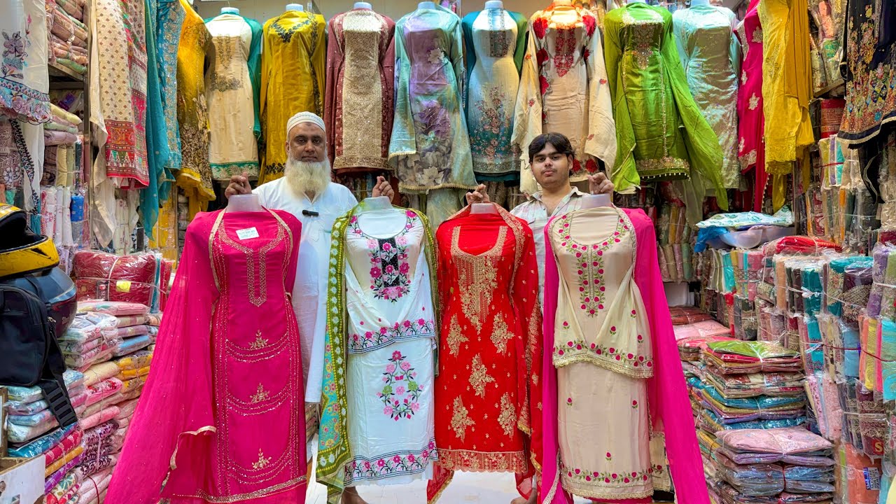 लो फिर ले आये सस्ता और अच्छा सूट, 😍 aman Textile Chandni Chowk cheera khana business guru 