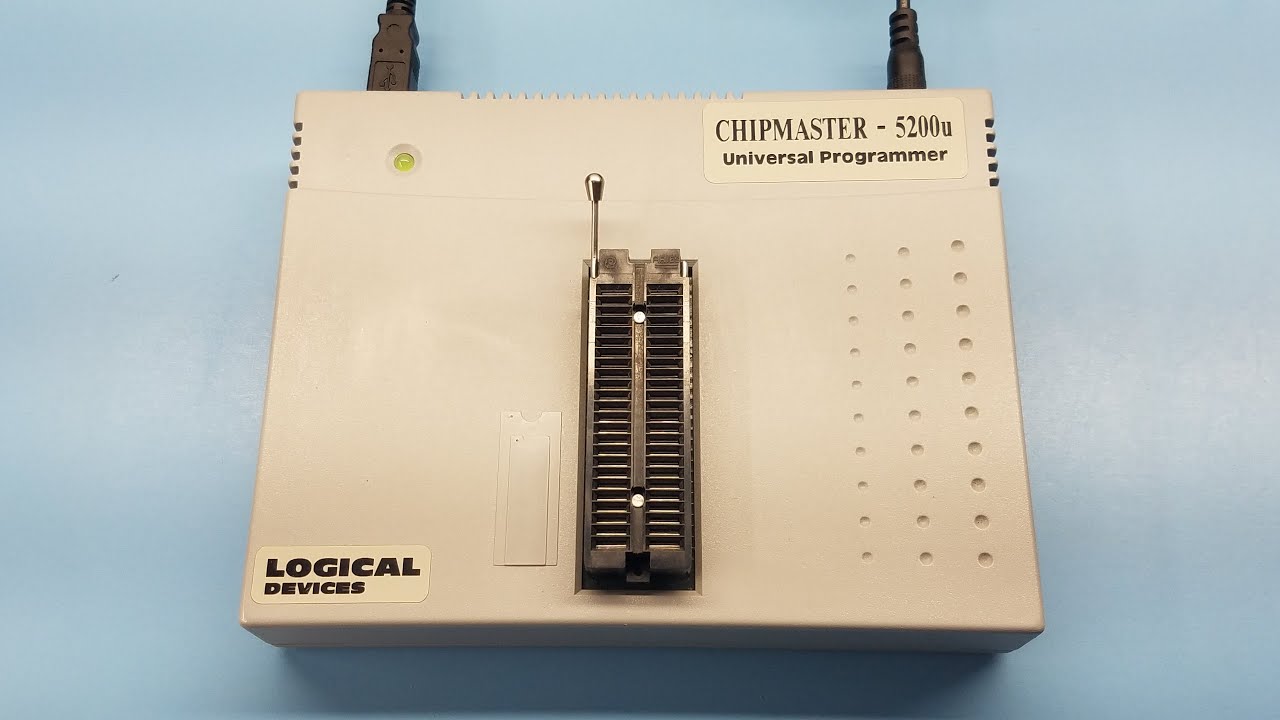 Logical Devices Chipmaster 5200u Overview (Xeltek / Advin 280u, 580u, 3000u)