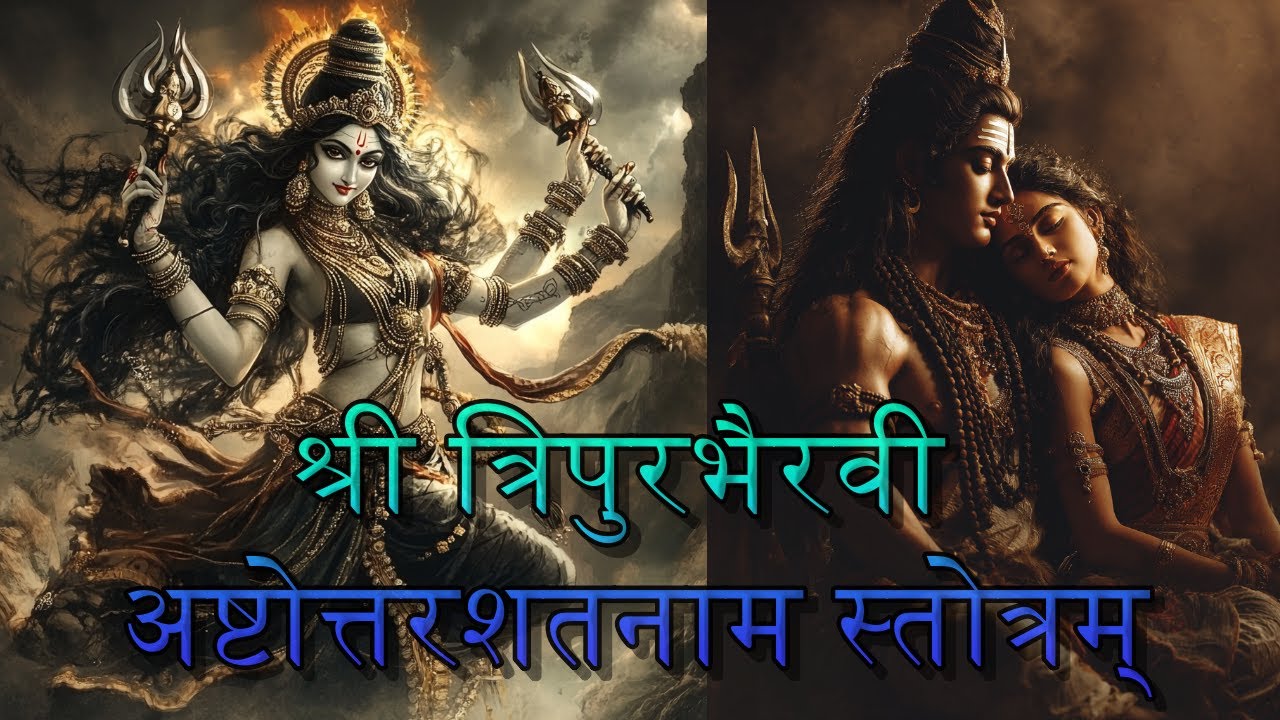 Sri Tripura Bhairavi Ashtottara Shatanama Stotram |  #sanatandharma #mahakali#viralvideo#viralsong