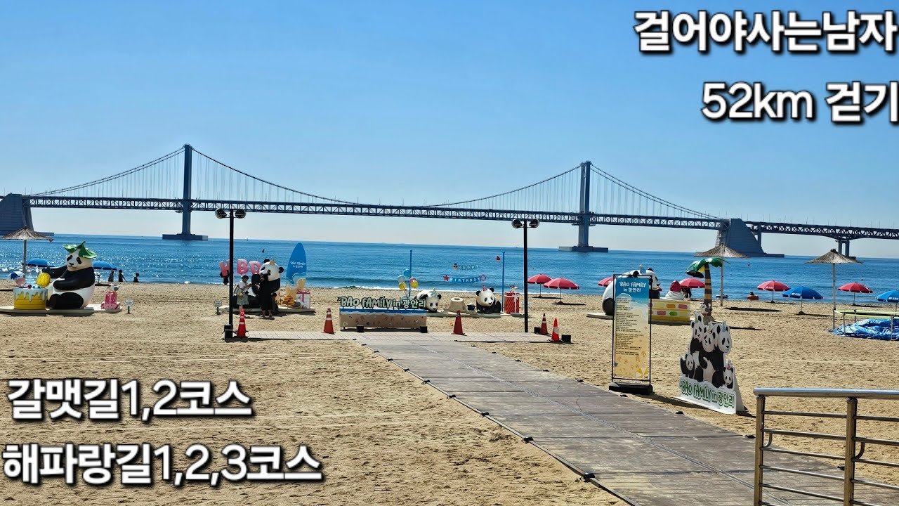 걸어야 사는 남자 [ 해파랑길1~3코스 / 갈맷길1~2코스 ]