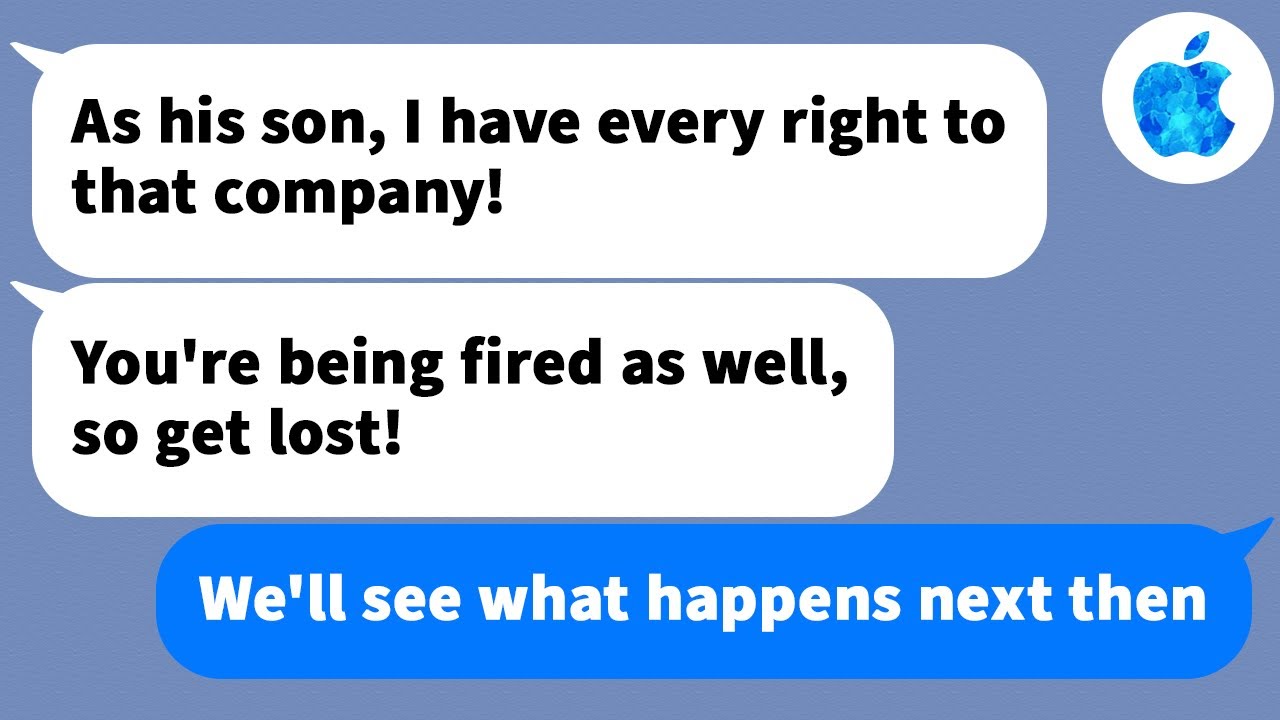 【Apple】After my dad passed away leaving his company to me