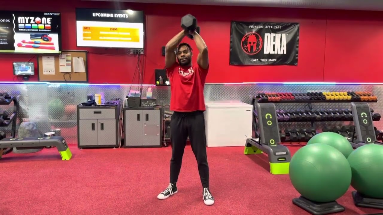 Dumbbell: Arch Press